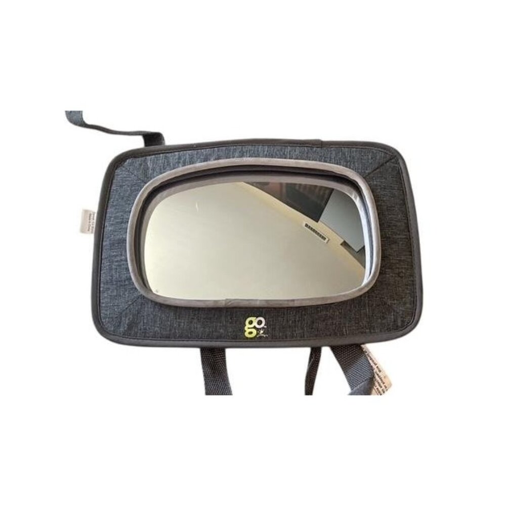 Go by Goldbug Baby Car Mirror Backseat Gray Light Up As Is READ
